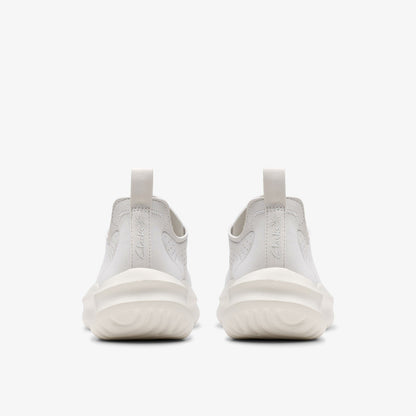 Clarks Women Solevana Tie Off White
