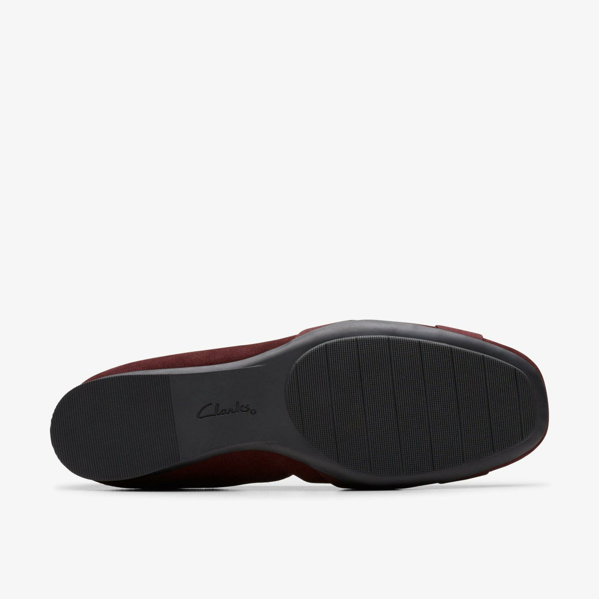 Clarks Women Jazmynn Gem Merlot Suede