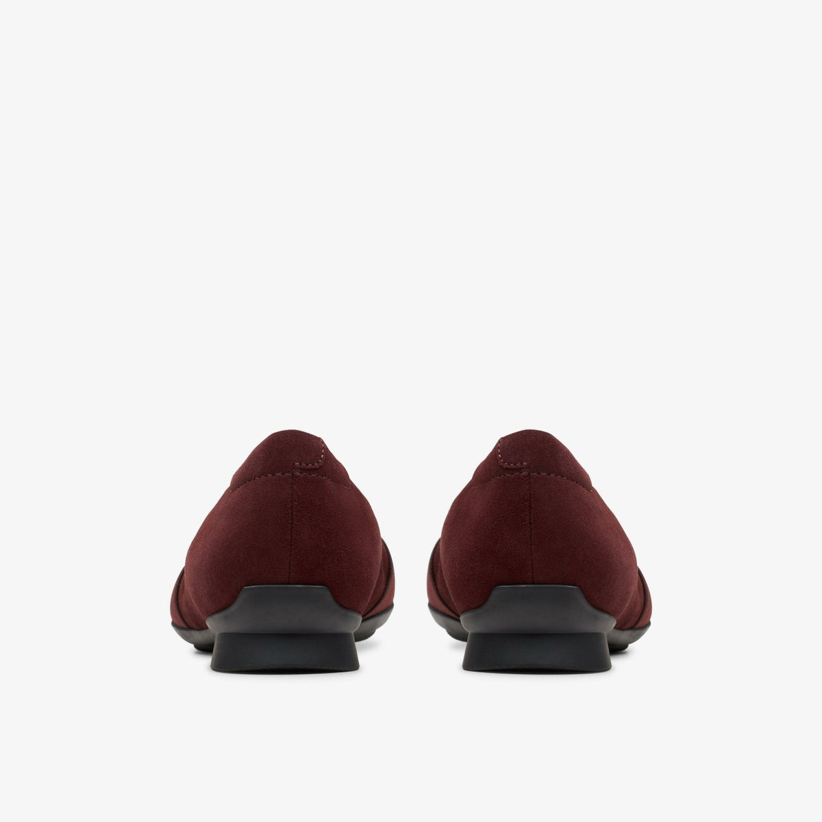 Clarks Women Jazmynn Gem Merlot Suede