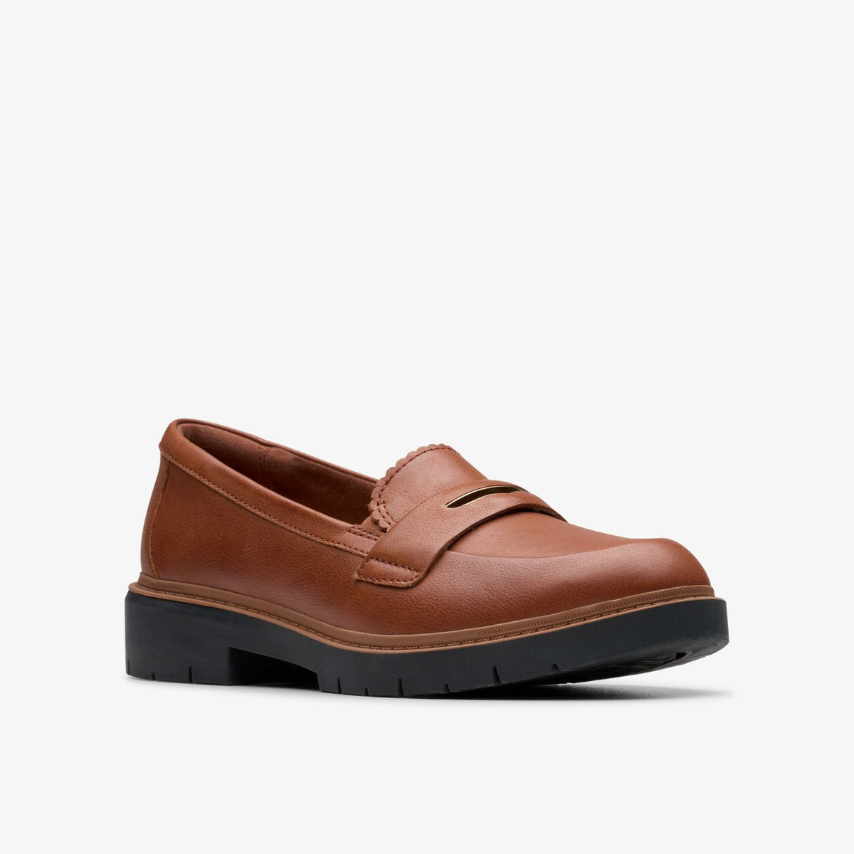 Clarks Women Westlynn Glow Tan Leather