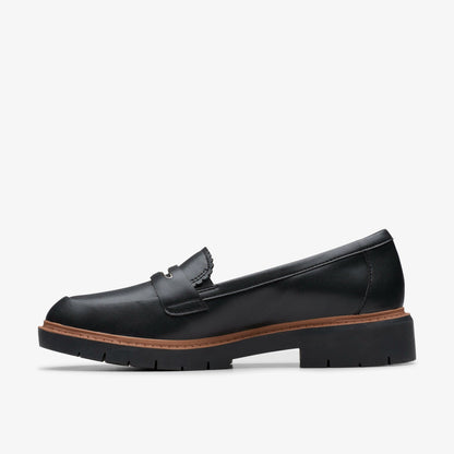 Clarks Women Westlynn Glow Black Leather