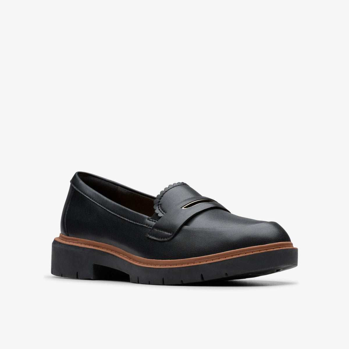 Clarks Women Westlynn Glow Black Leather