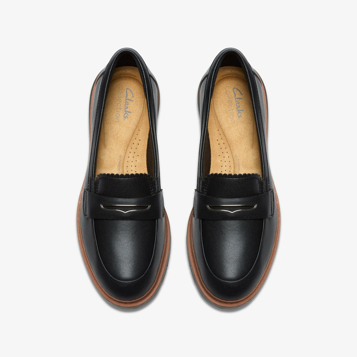 Clarks Women Westlynn Glow Black Leather