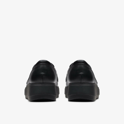Clarks Women Zylah Top Black Leather