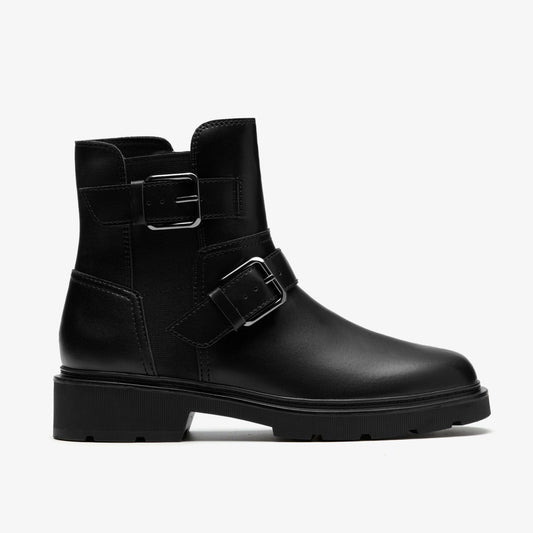 Clarks Women Lauryl Bay Black Leather