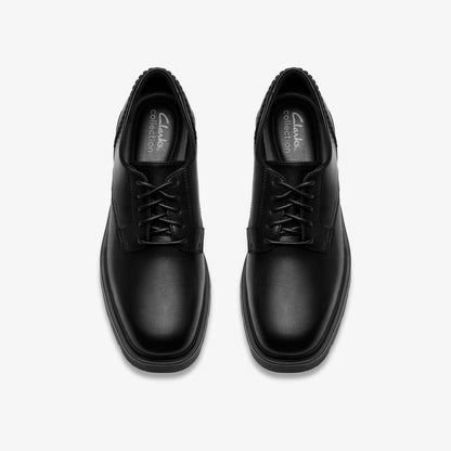 Clarks Women Lauryl Lace Black Leather