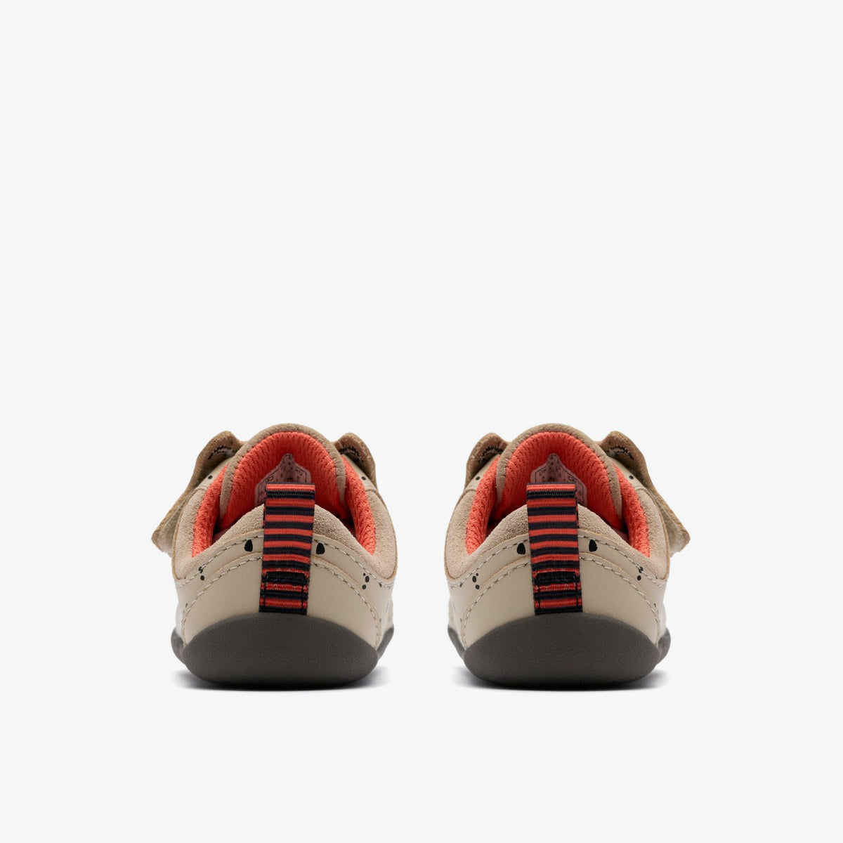 Clarks Kids Roamer Wish Toddler Off White Print