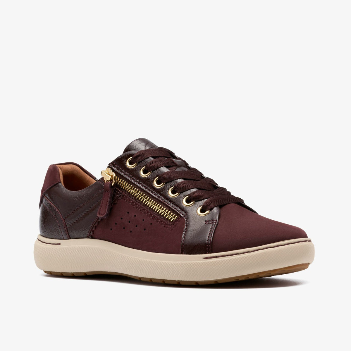 Clarks Women Nalle Zen Merlot Combination