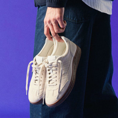Clarks Men Craft Rally Ace Off White Suede
