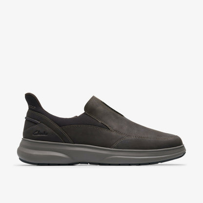 Clarks Men Mullan Step Dark Brown Leather