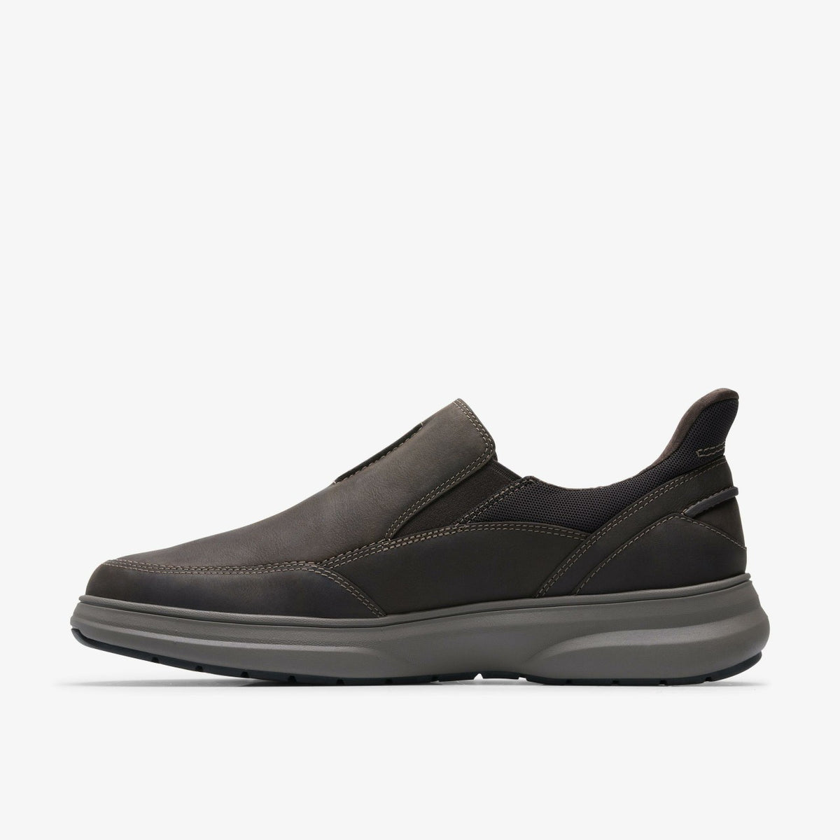 Clarks Men Mullan Step Dark Brown Leather