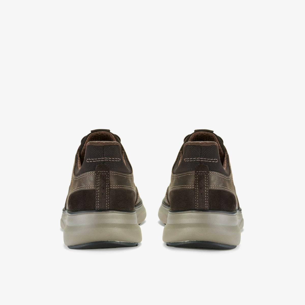 Clarks Men Mullan Easy Dark Brown Leather