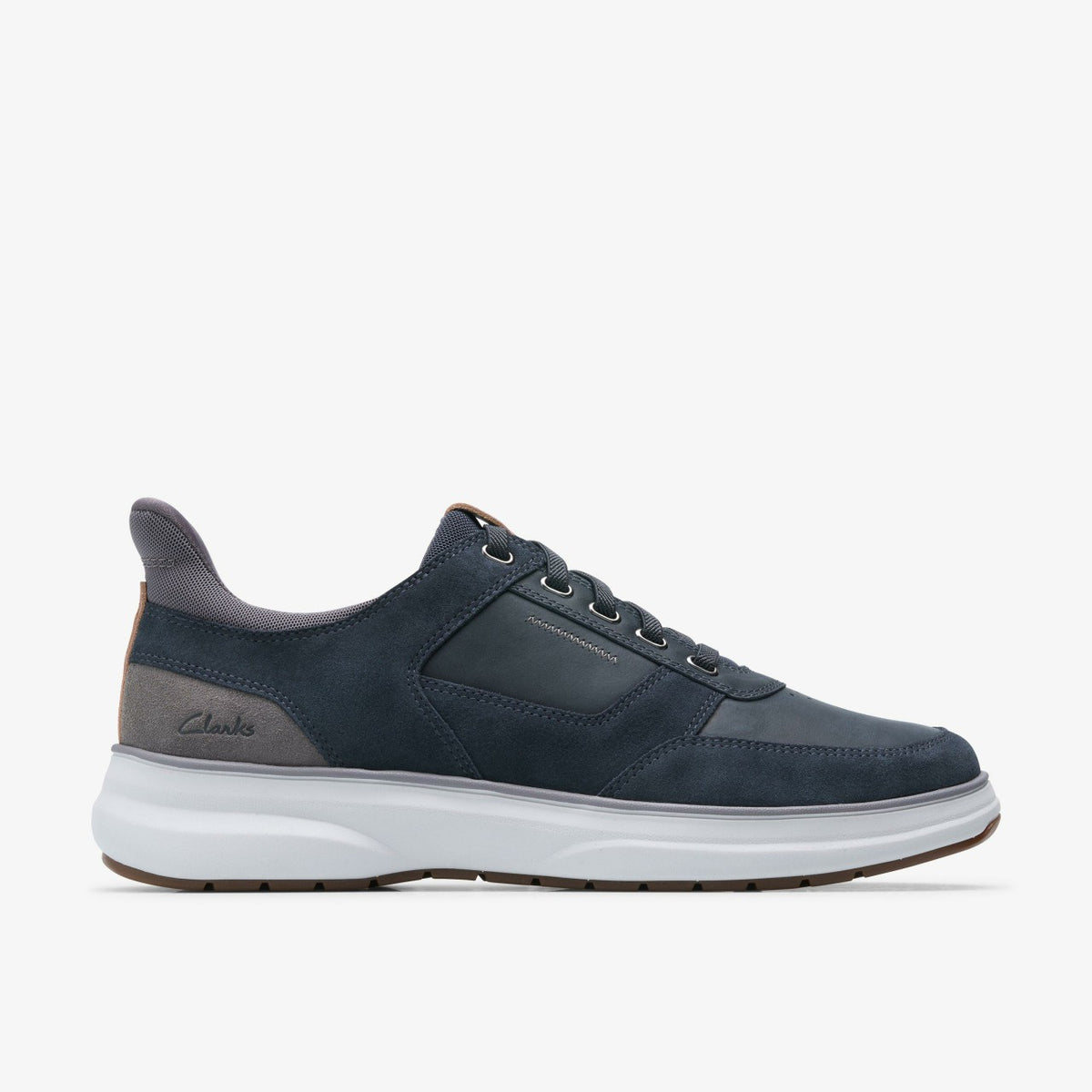 Clarks Men Mullan Easy Navy Combination