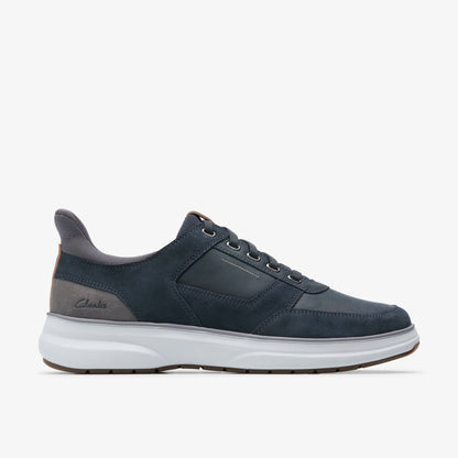 Clarks Men Mullan Easy Navy Combination