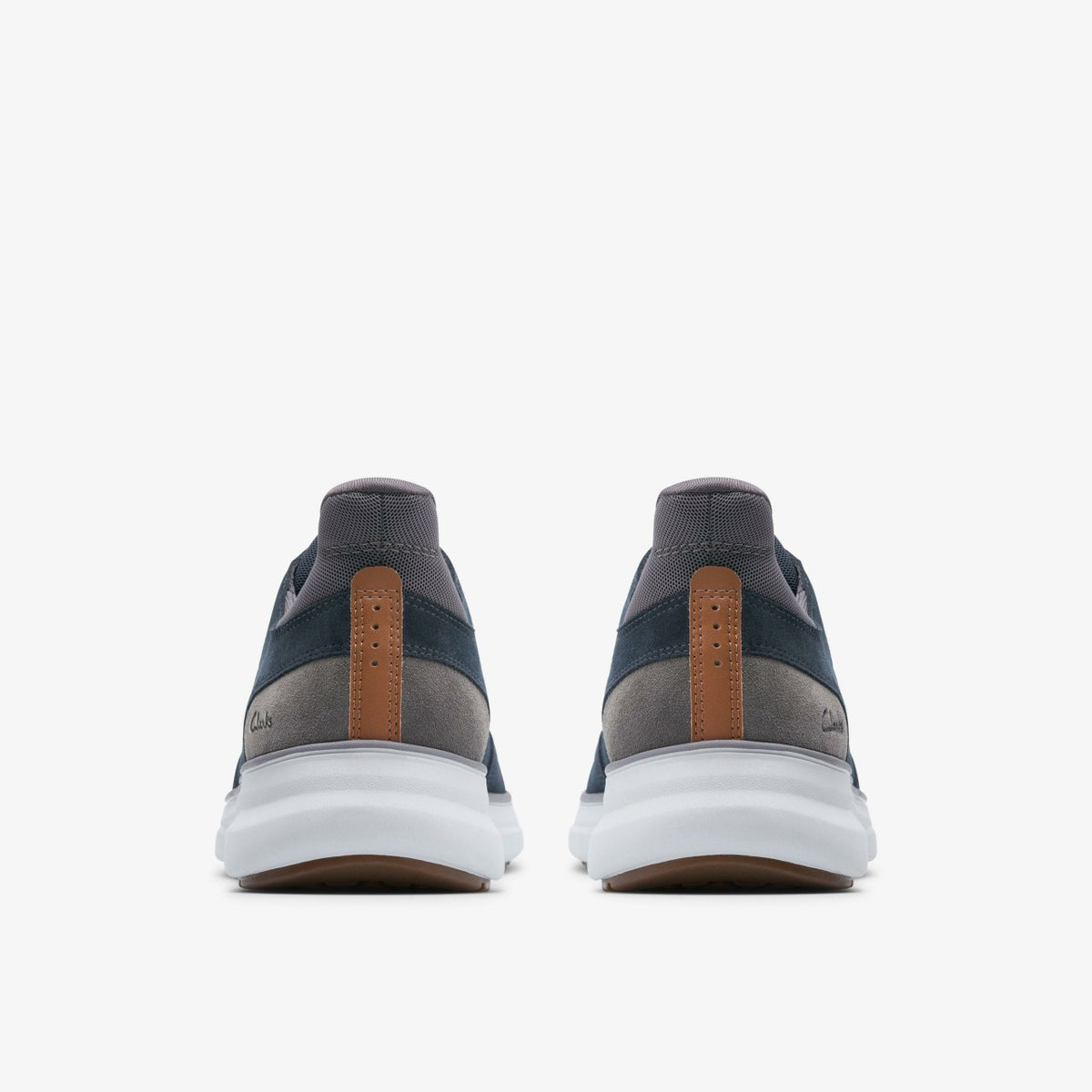 Clarks Men Mullan Easy Navy Combination