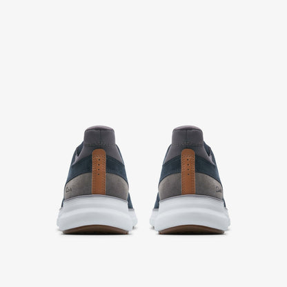 Clarks Men Mullan Easy Navy Combination