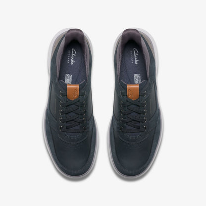 Clarks Men Mullan Easy Navy Combination