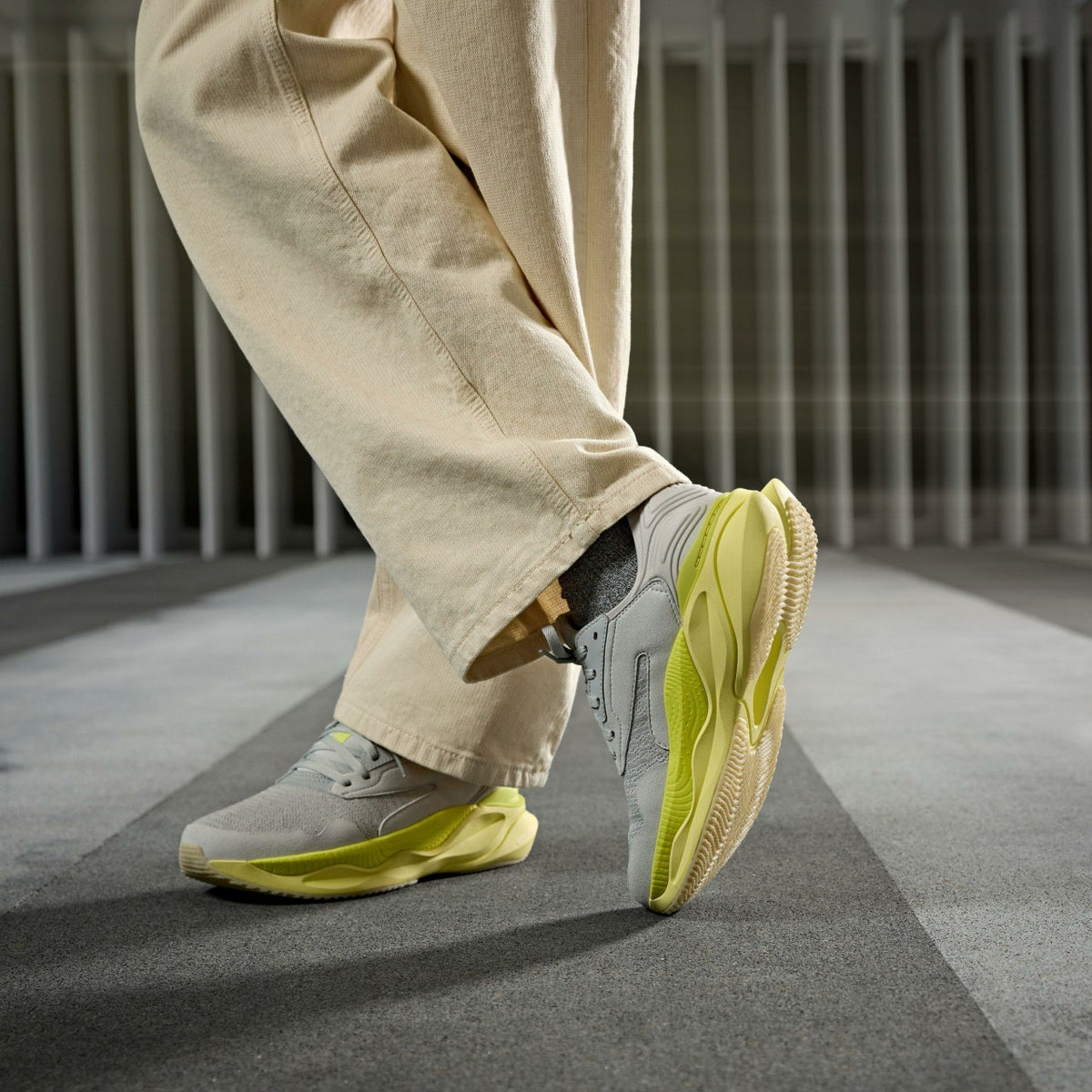 Clarks Men Clarks Pace Lime Combination