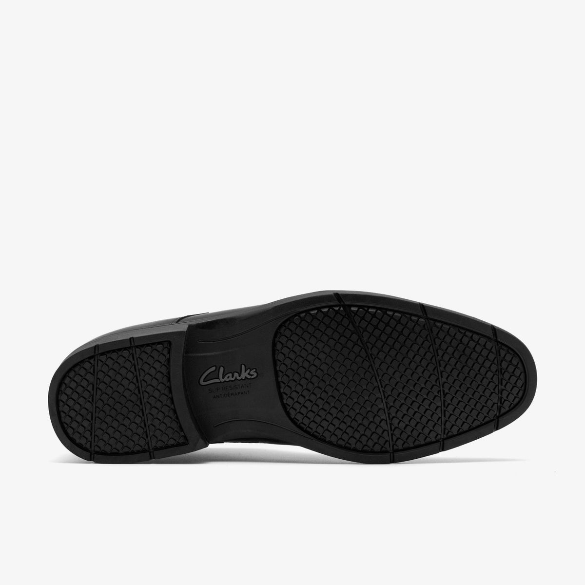 Clarks Men Eldredge Mid Black Leather