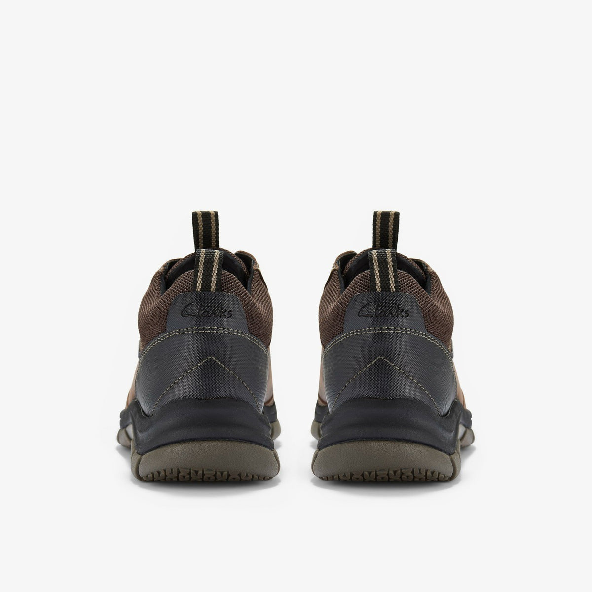 Clarks Men Spypath Lo GORE-TEX Dark Brown Leather