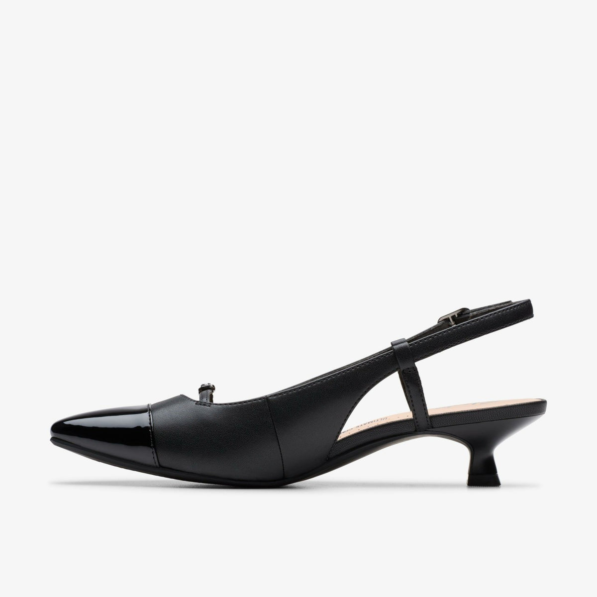 Clarks Women Scarlyt Rowan Black Leather