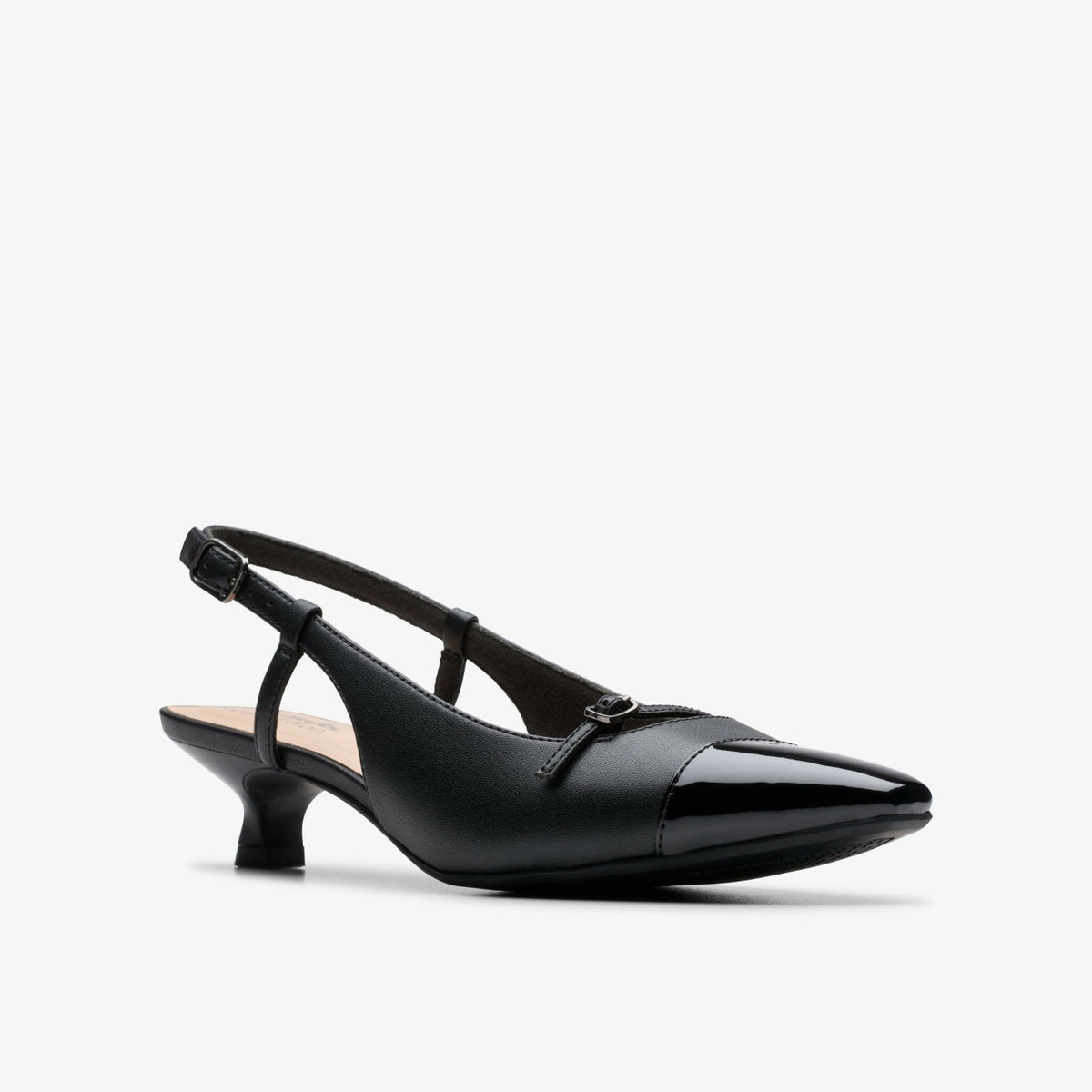 Clarks Women Scarlyt Rowan Black Leather