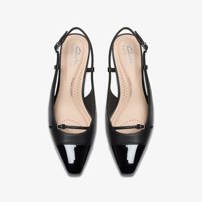 Clarks Women Scarlyt Rowan Black Leather