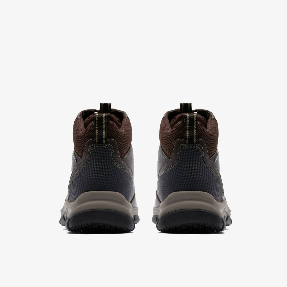 Clarks Men Spypath Hi GORE-TEX Dark Brown Leather