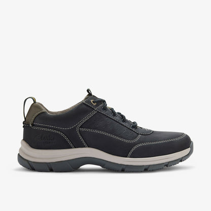 Clarks Men Spypath Ox Navy Nubuck