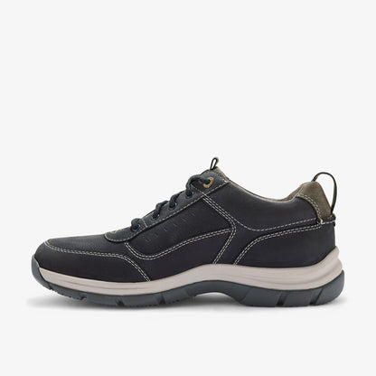 Clarks Men Spypath Ox Navy Nubuck