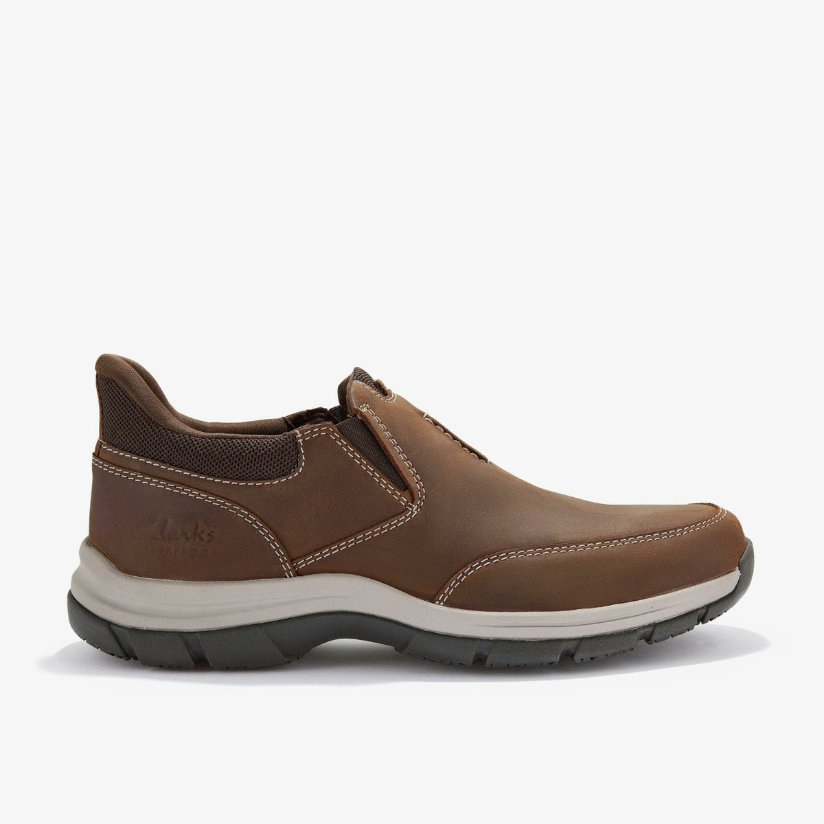 Clarks Men Spypath Step Beeswax Leather