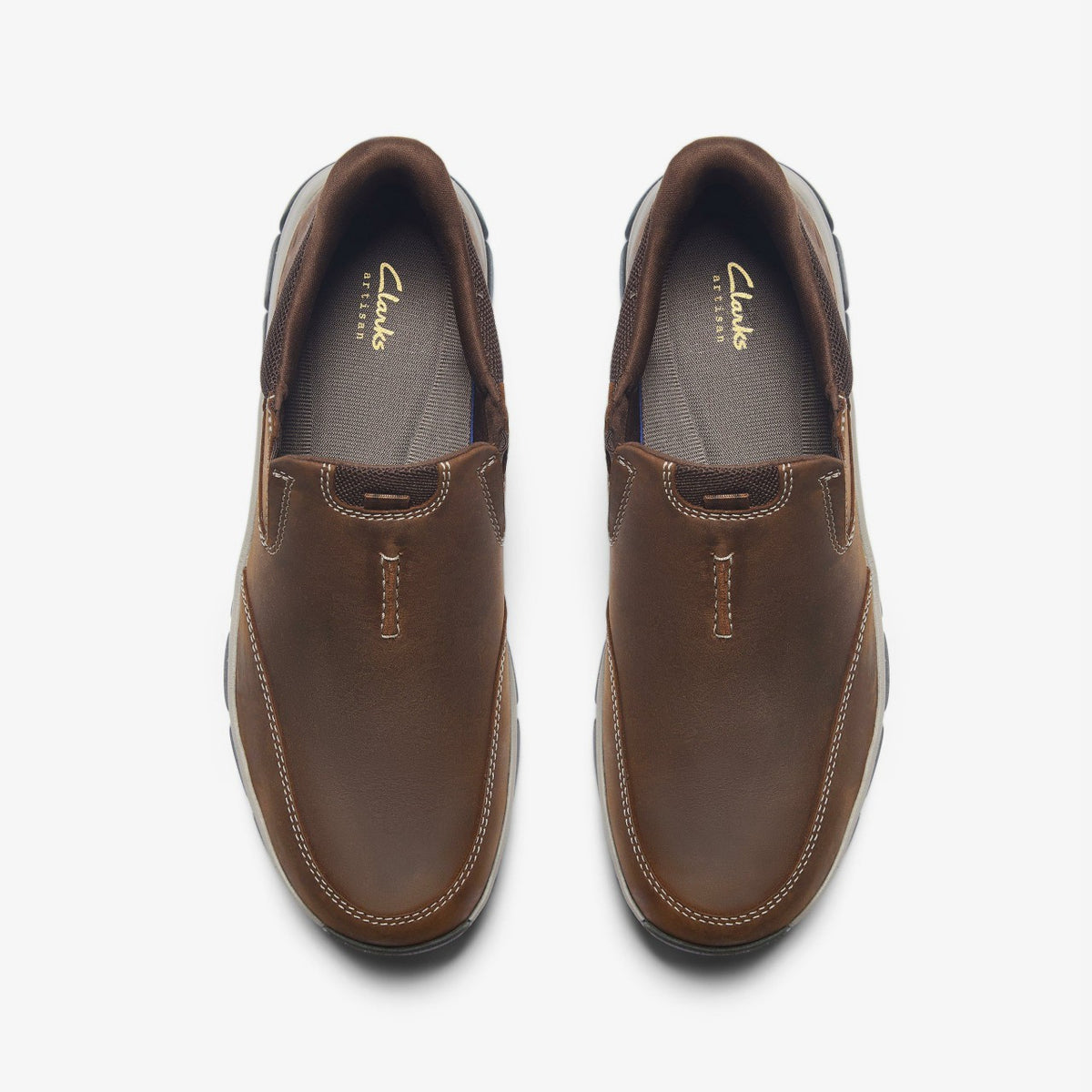 Clarks Men Spypath Step Beeswax Leather