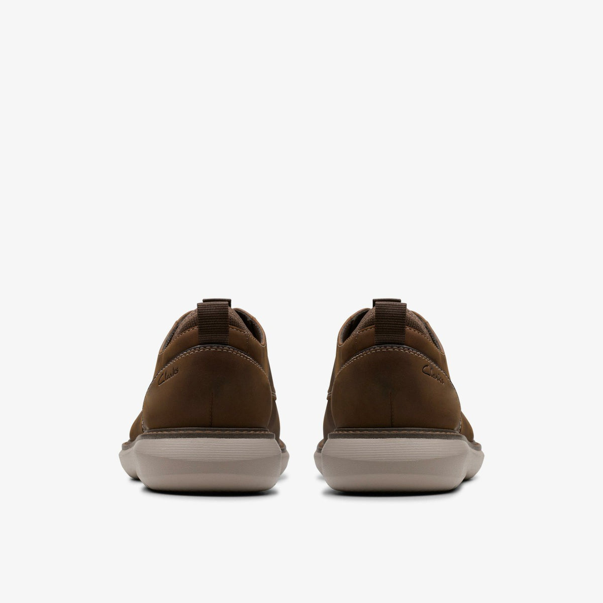 Clarks Men Brantin Plain Beeswax Leather