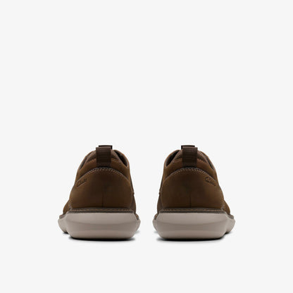 Clarks Men Brantin Plain Beeswax Leather