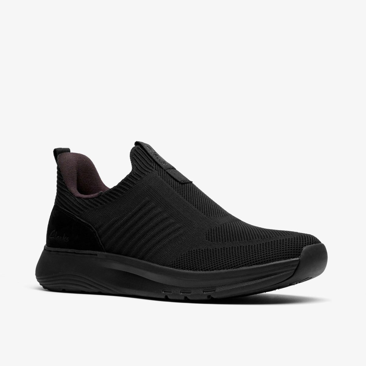 Clarks Men Motion Trek IN Black Knit
