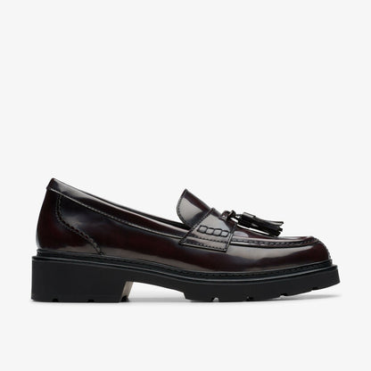 Clarks Women Lauryl Tassel Wine