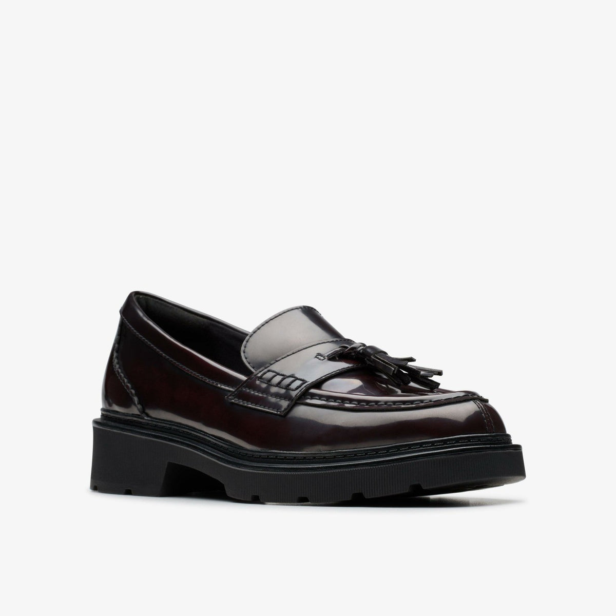 Clarks Women Lauryl Tassel Wine