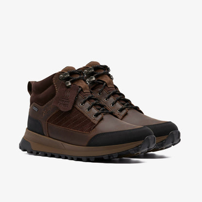 Clarks Men ATL Trek Hi GORE-TEX Brown