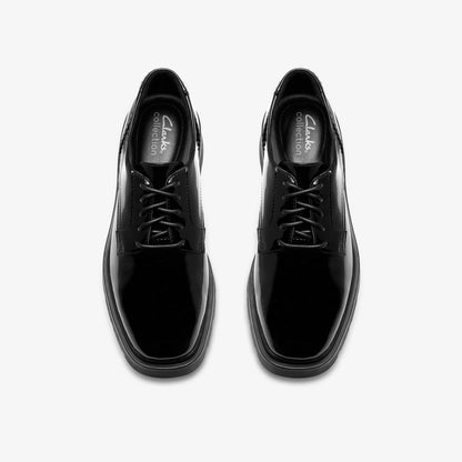 Clarks Women Lauryl Lace Black Patent