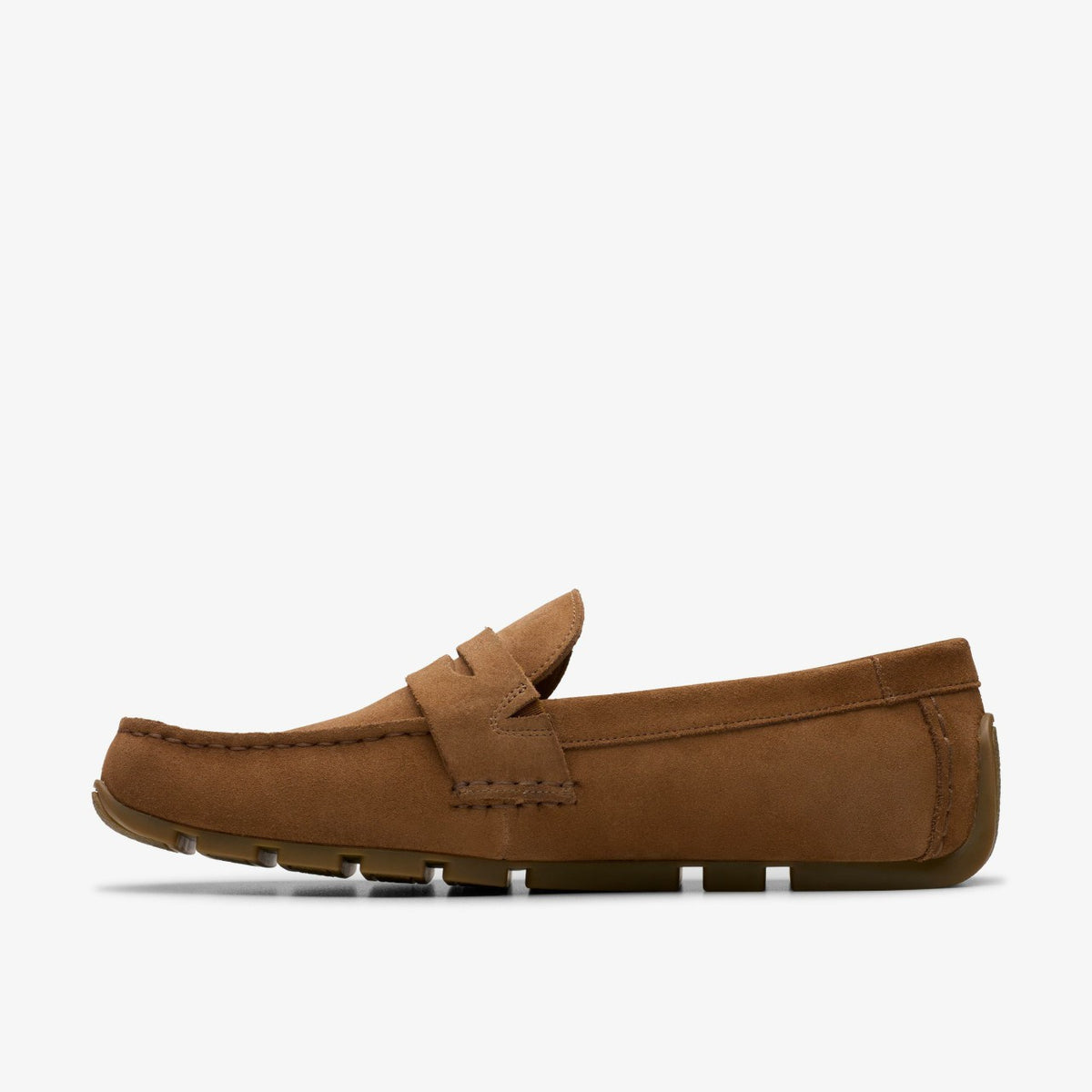 Clarks Men Corsley Bar Cola Suede