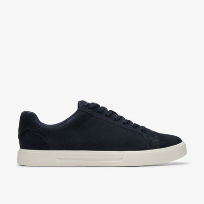 Clarks Men Romsey Lace Navy Suede