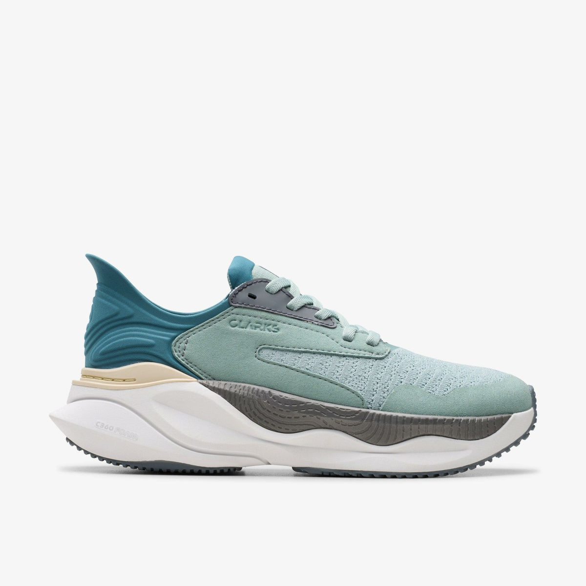 Clarks Women Clarks Pace Aqua Combination
