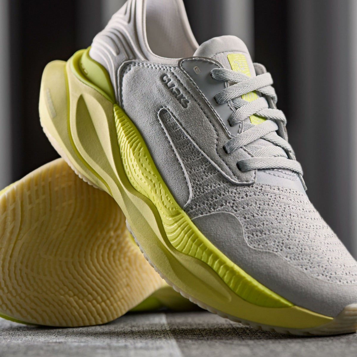 Clarks Women Clarks Pace Lime Combination