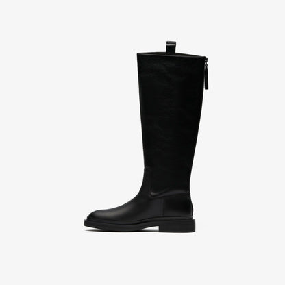 Clarks Women Previa Hi Black Leather