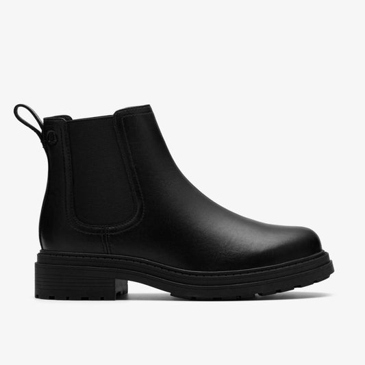 Clarks Women Orinoco3 Lane Black Leather