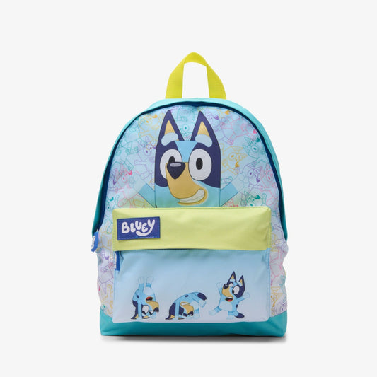 Clarks Kids Bluey Backpack Small Blue Combination