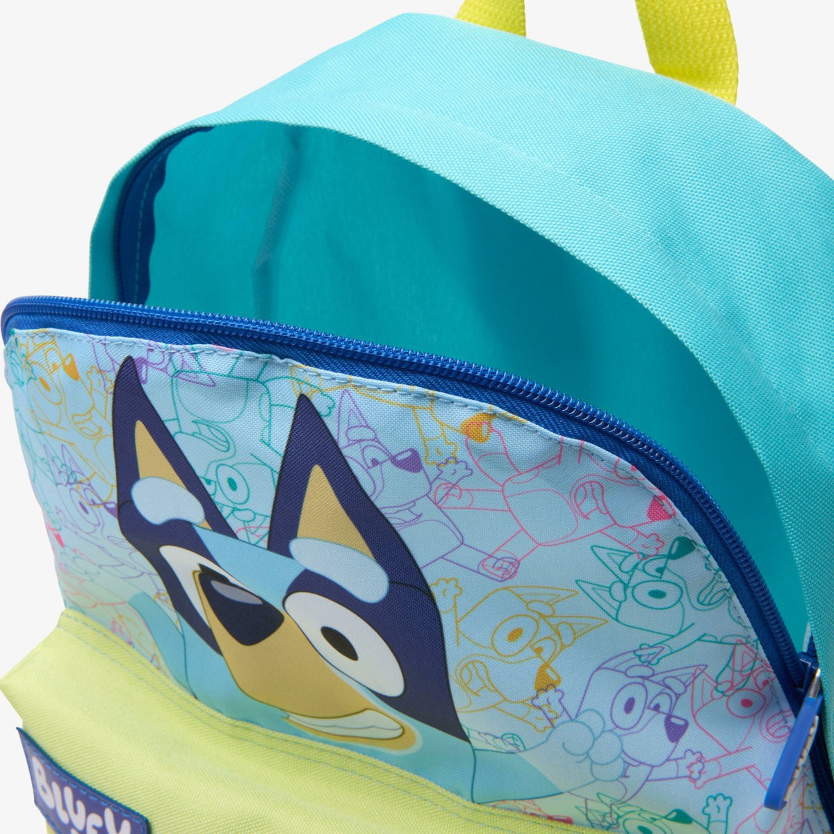 Clarks Kids Bluey Backpack Small Blue Combination