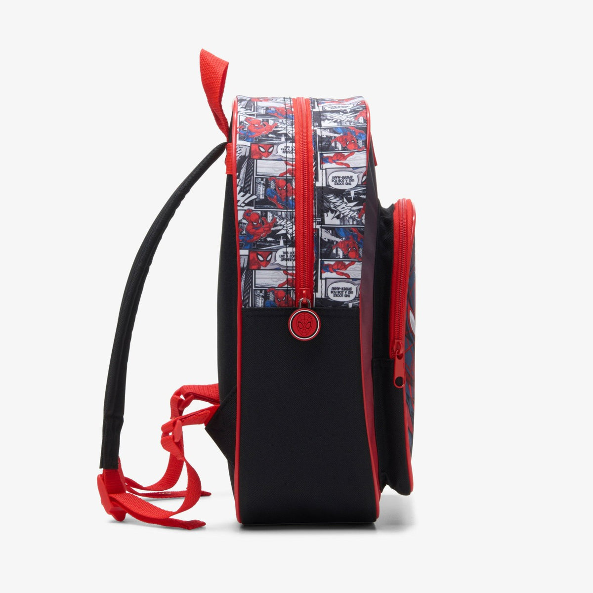 Clarks Kids Spiderman Bag Medium Black/Red