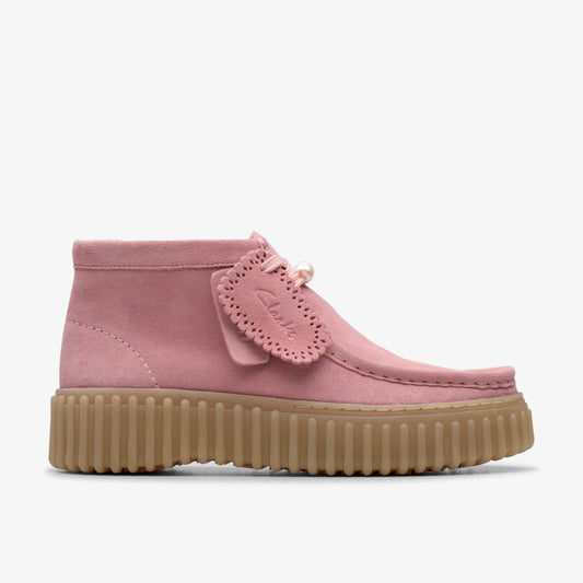 Clarks Women Torhill Moss Dusty Rose Suede