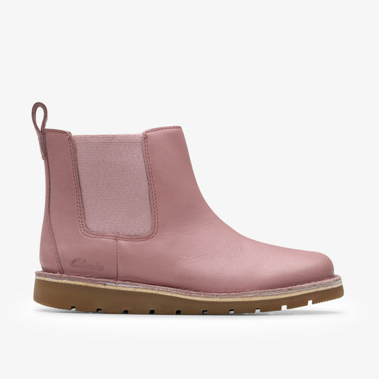 Clarks Kids Joyful Sky Kid Dusty Pink